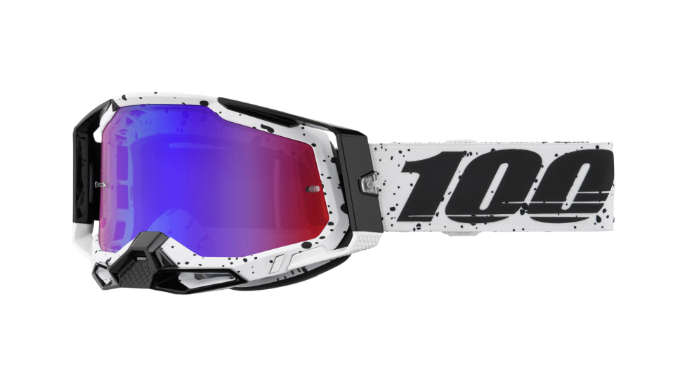100% Racecraft 2 MX Goggle (quarter view)